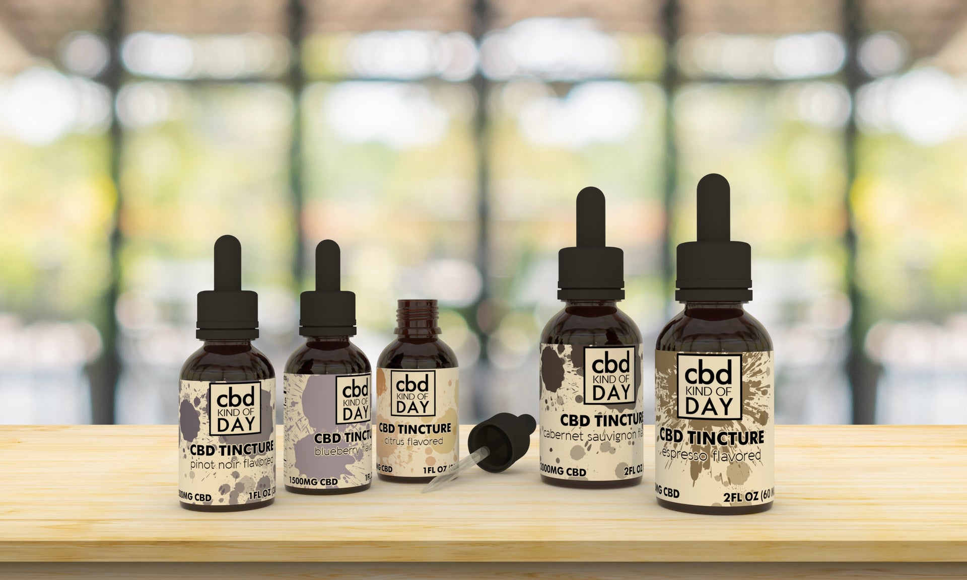 Flavored CBD Tinctures