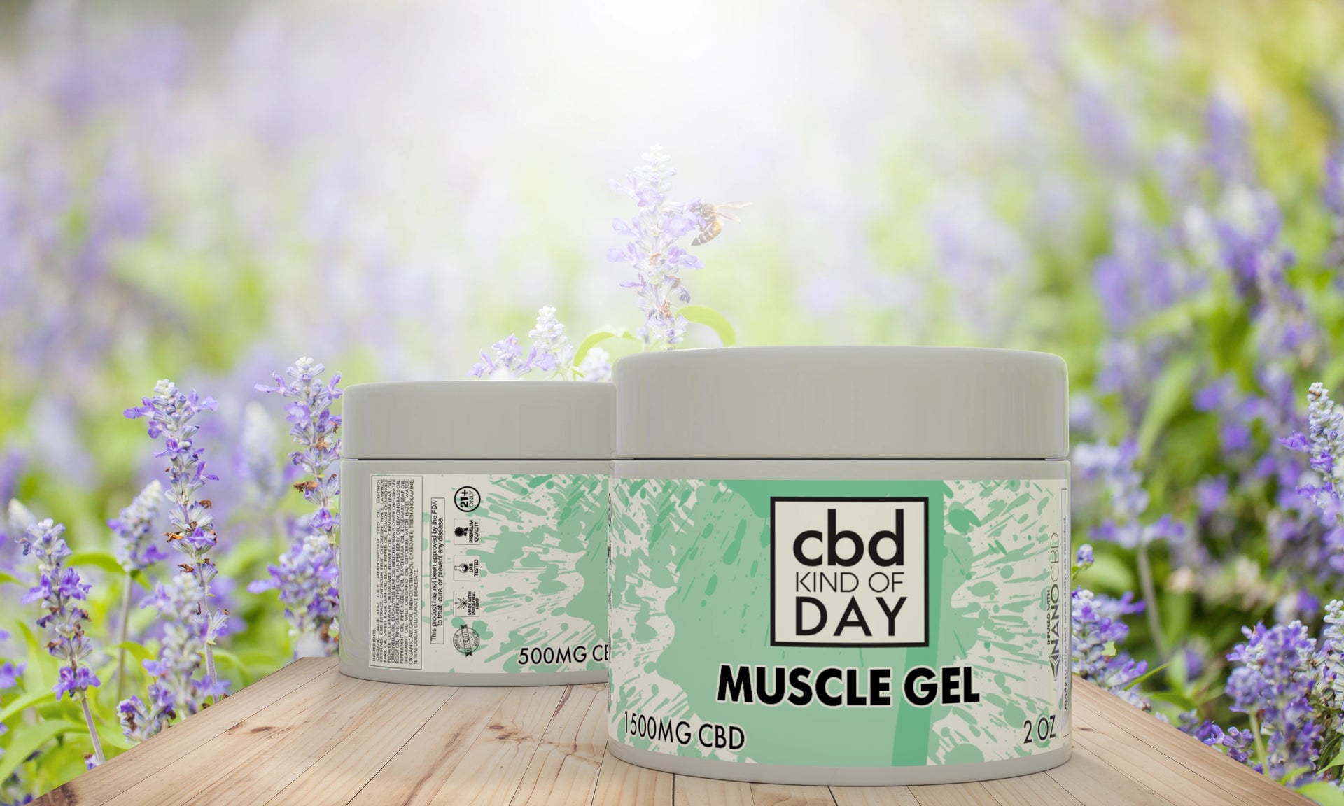 Nano CBD Muscle Gel