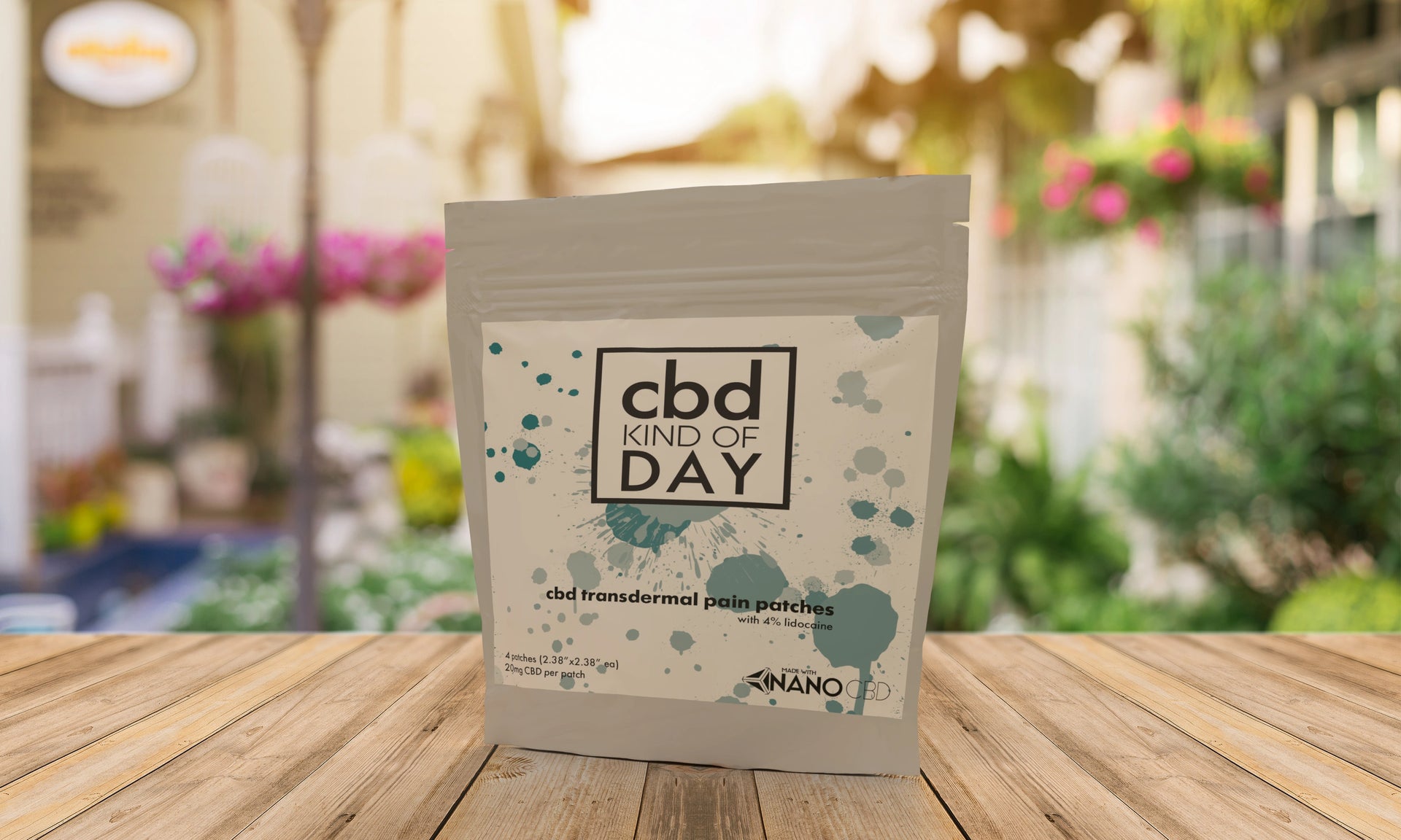 Nano CBD Transdermal Pain Patch