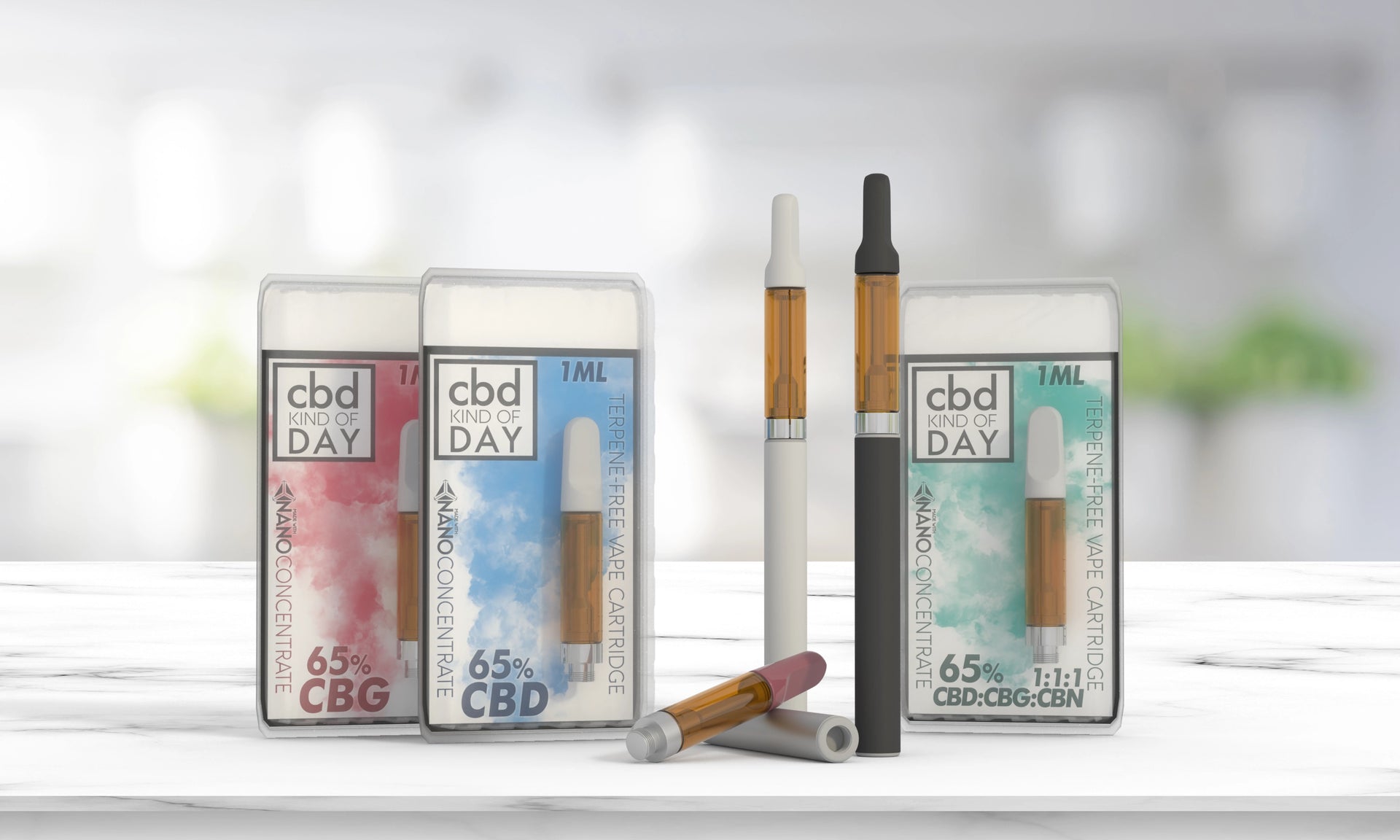 Nano CBD/CBG/CBN Vape Cartridges