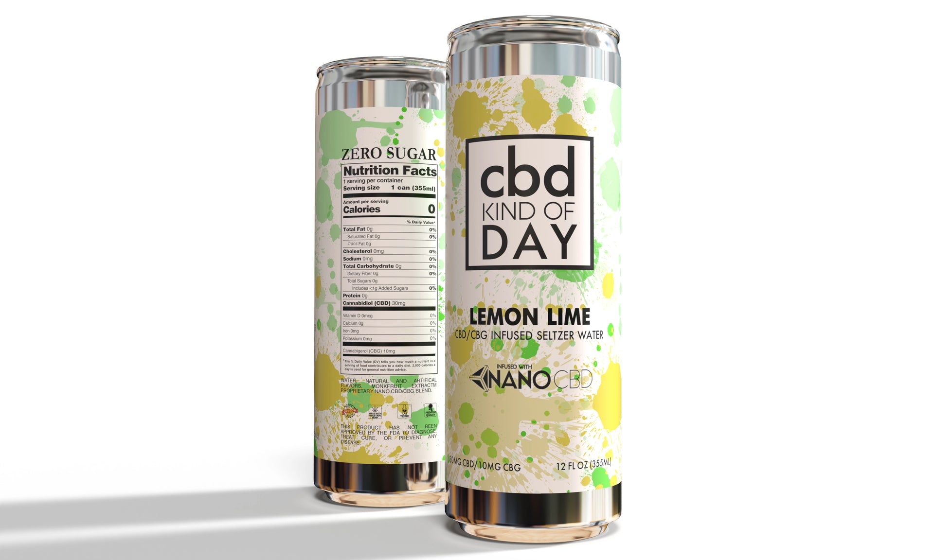 12oz CBD+CBG Seltzer