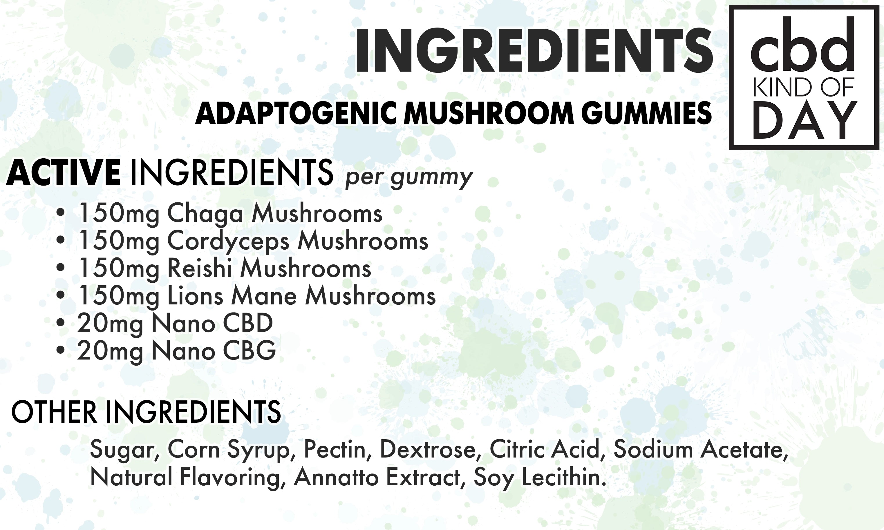 Adaptogenic Mushroom Gummies