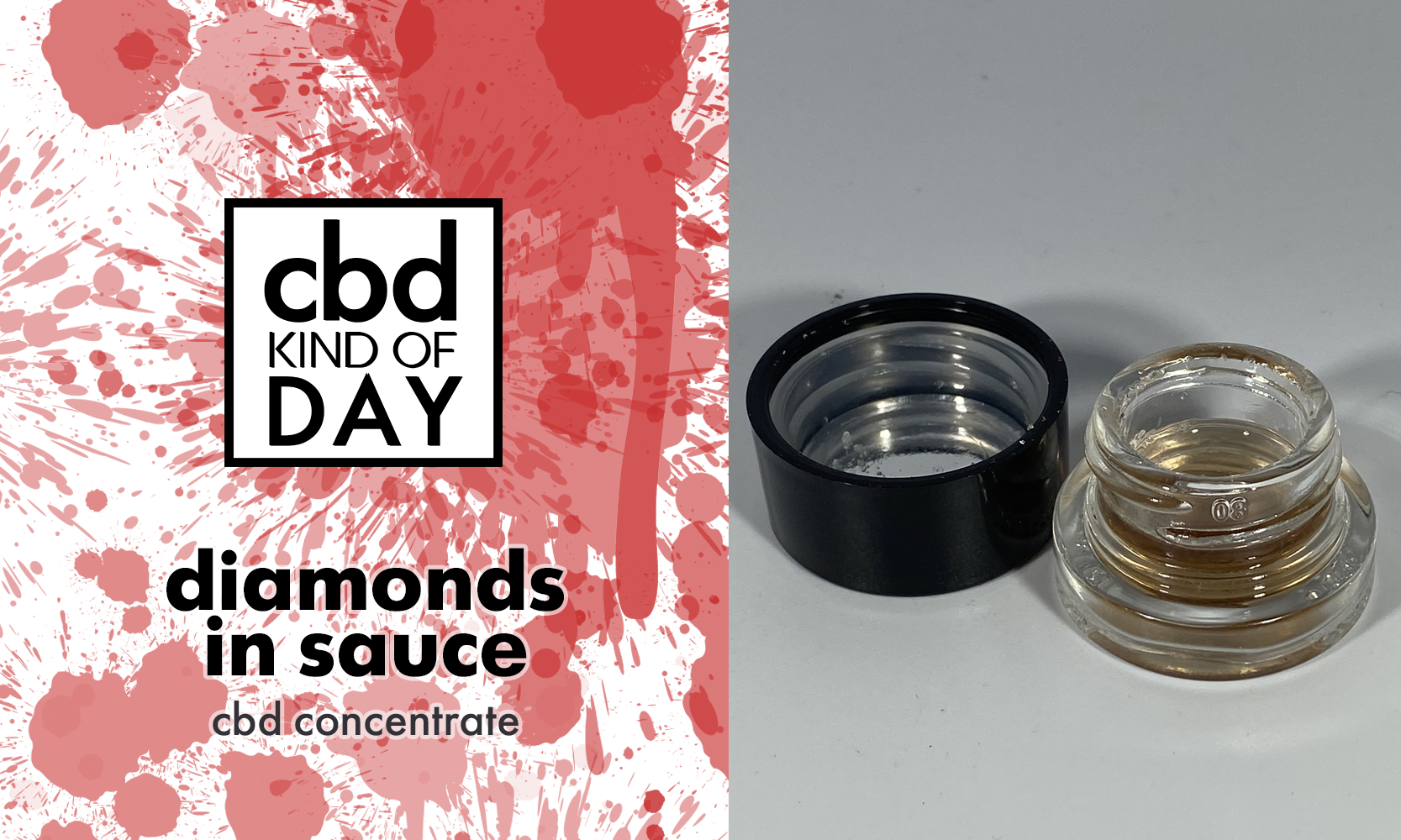 CBD Diamonds in Sauce