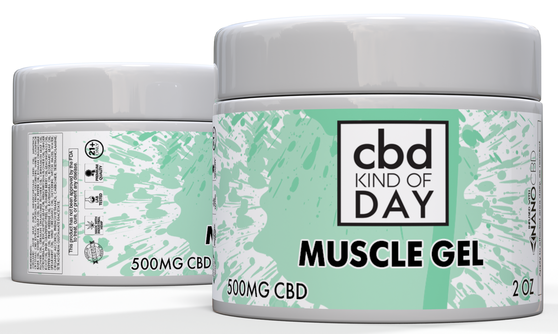 Nano CBD Muscle Gel